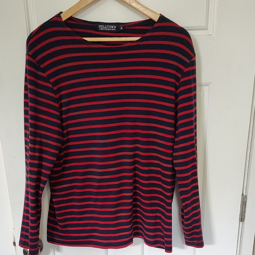Helltown Striped Long Sleeve Shirt